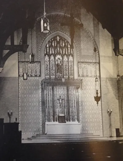 Interior, 1948. Source: Parish history book (1948)