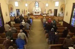 Interior of church, 2006. Source: Auburn Pub