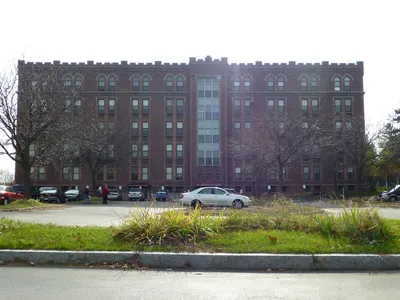 Northern building from the side.