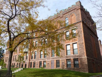 Hall of Philosophy and Science from back right angle.