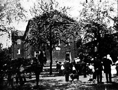 Original church. Source: Life and Letters of Bp. McQuaid