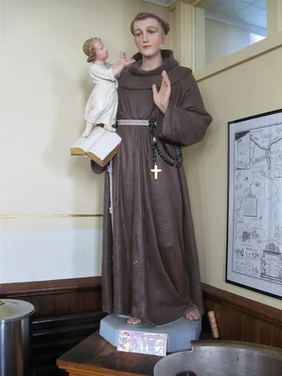 St. Anthony statue.