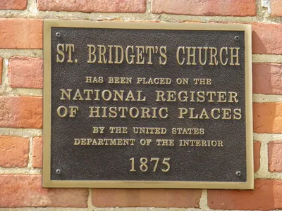 Historical marker.