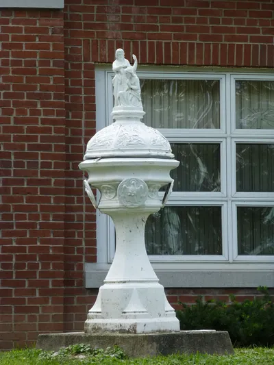 Former baptismal font.