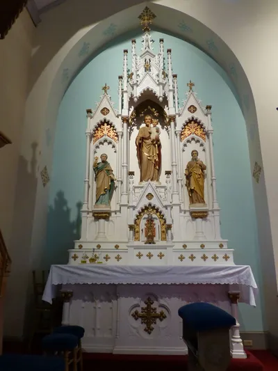 Left side altar.
