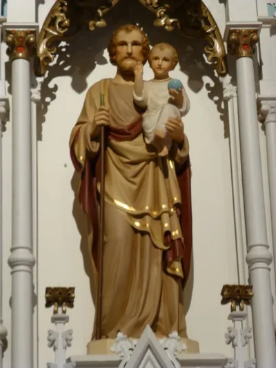 Statue of St. Joseph.