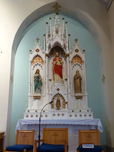 Right side altar.