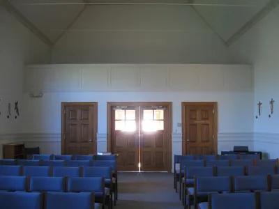 Back of the chapel.