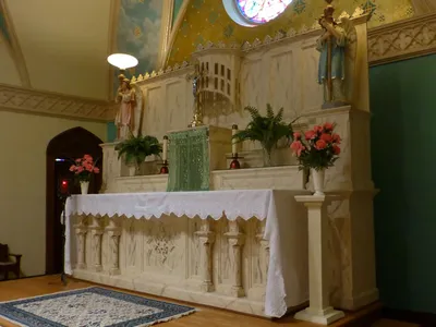 High altar, from right.