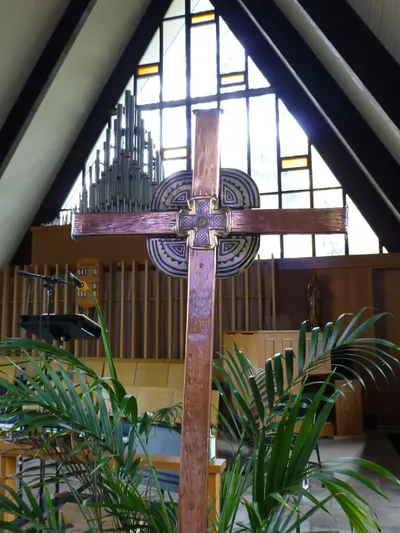 Processional cross.