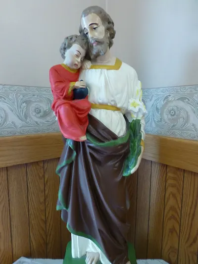 Statue of St. Joseph.