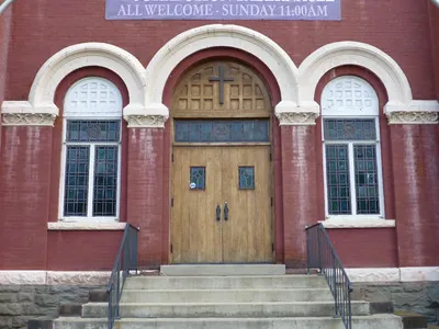 Main entrance.