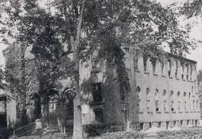 Exterior of church, 1939. Source: Catholic Courier Golden Jubilee Edition: 1889-1939