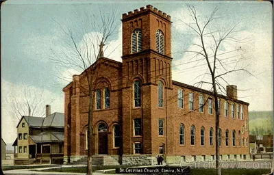 Postcard of the church.