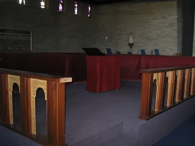 From back right corner.