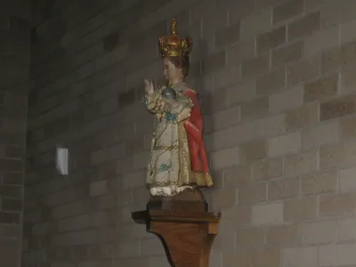 Sanctuary seen from right angle.