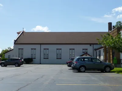 Right side of former church.