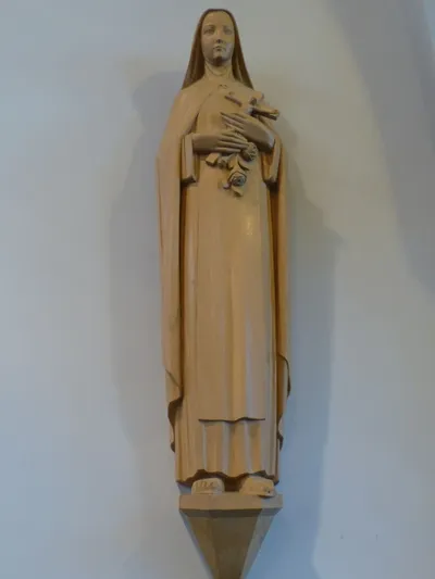 Statue of St. Theresa.