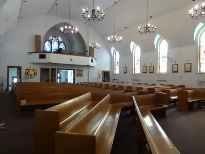 From front right corner.