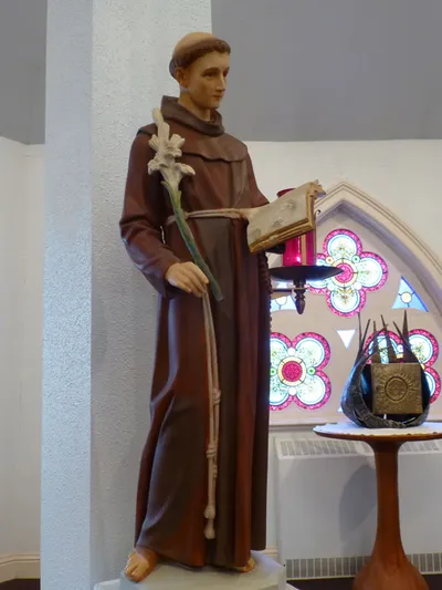 St. Anthony statue.