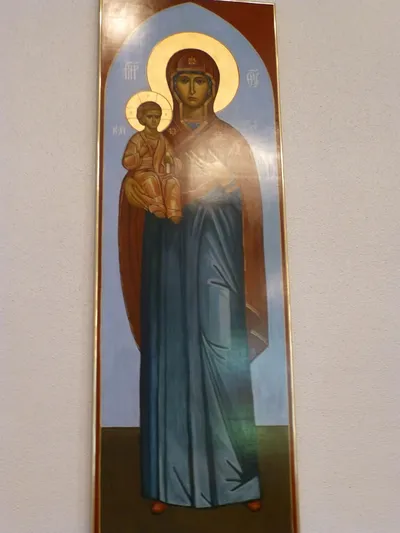 Our Lady icon.