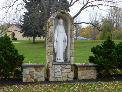 Our Lady shrine.