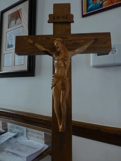 Crucifix.