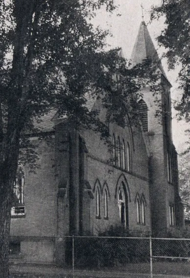 Exterior of church, 1939. Source: Catholic Courier Golden Jubilee Edition: 1889-1939