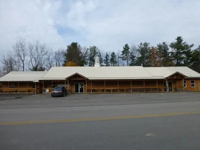 Former church exterior. The building is now occupied by a restaraunt.