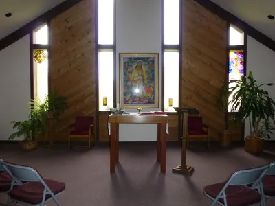 View of the chapel.
