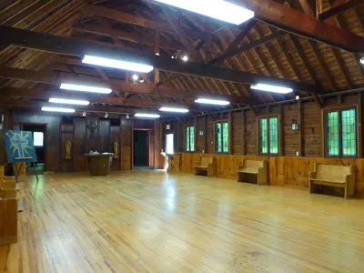 From back left corner.