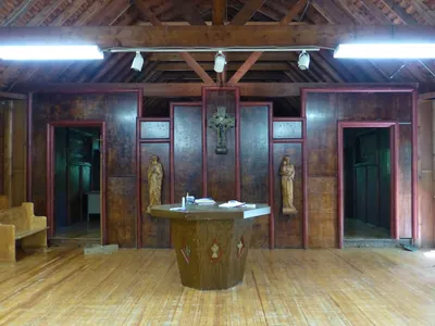 Front of the chapel.