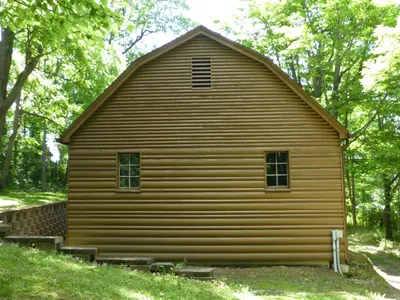 Back of the chapel.