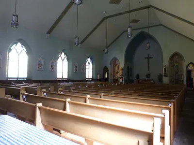 From back right corner.