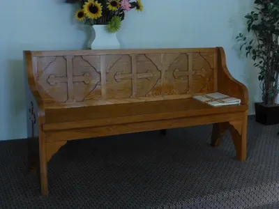 Celebrant's chair.