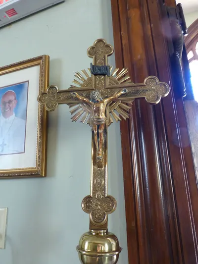 Crucifix.