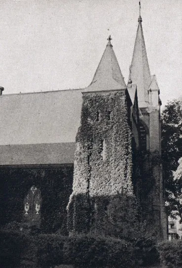 Exterior of church, 1939. Source: Catholic Courier Golden Jubilee Edition: 1889-1939