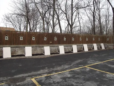 Outdoor stations of the cross.