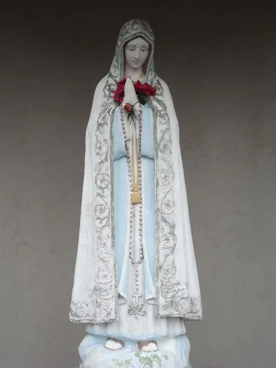 Our Lady of Fatima statue.