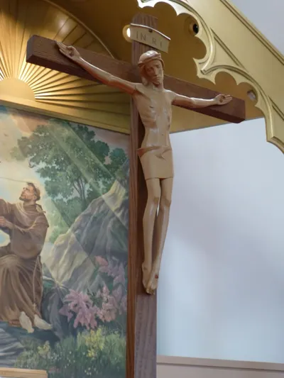 Crucifix.