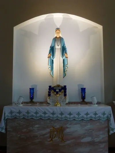 Left side altar.