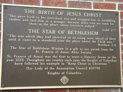 Plaque.