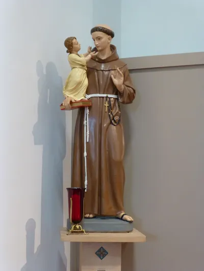 St. Anthony statue.