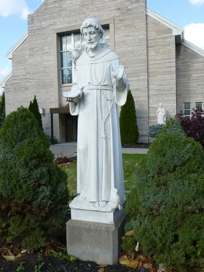 Statue of St. Francis.