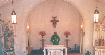 Renovated interior.