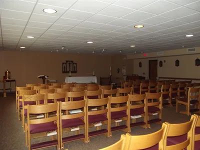 From back left corner.