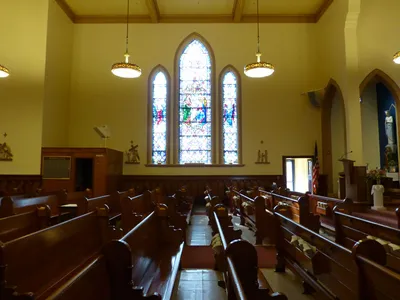 Left transept.