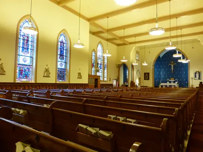 From back right corner.
