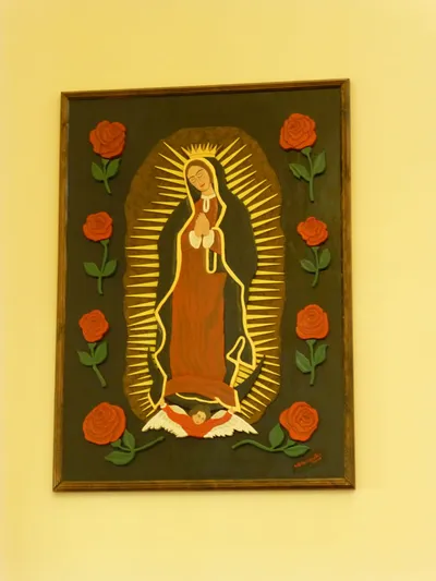 Our Lady relief.
