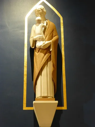 St. Joseph statue.